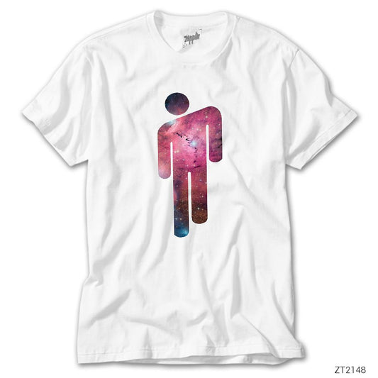 Billie Eilish Logo Beyaz Tişört