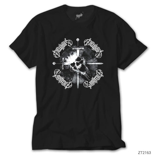 Ensiferum Skull Siyah Tişört