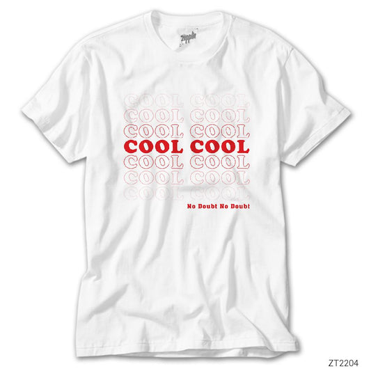 No Doubt Cool Beyaz Tişört