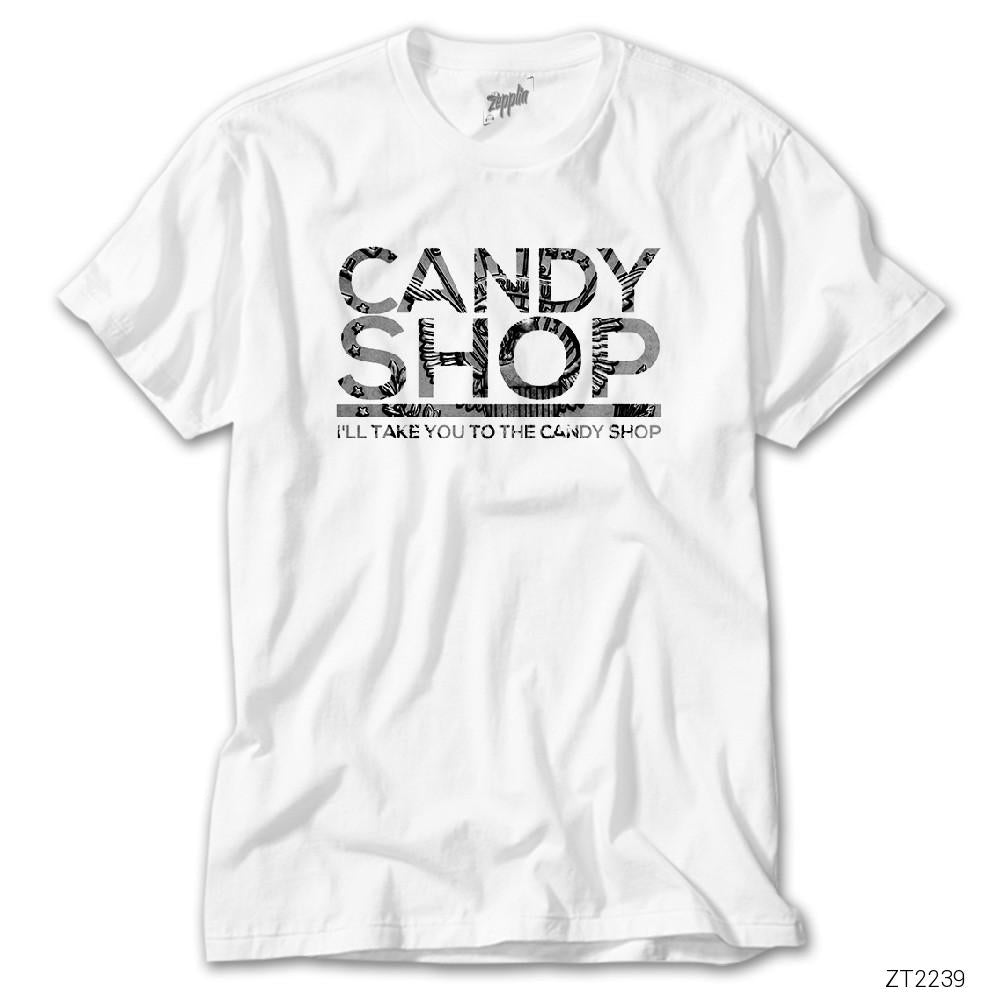50 Cent Candy Shop Beyaz Tişört
