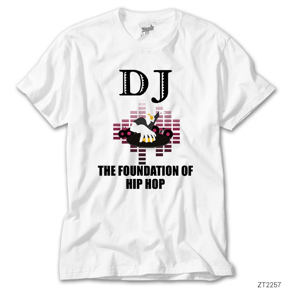 Hip Hop Dj Beyaz Tişört