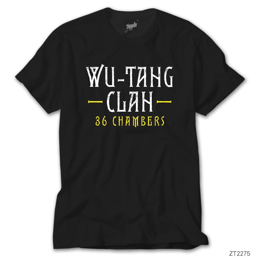 Wu Tang 36 Chambers Siyah Tişört