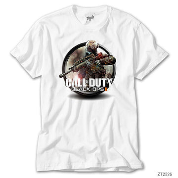 Call of Duty Black Ops II Beyaz Tişört