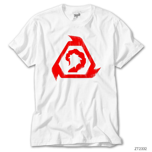 Command Conquer Logo 3 Beyaz Tişört