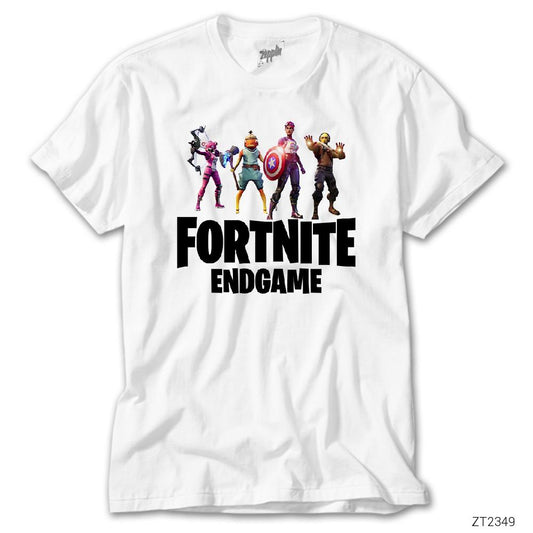 Fortnite Endgame Beyaz Tişört