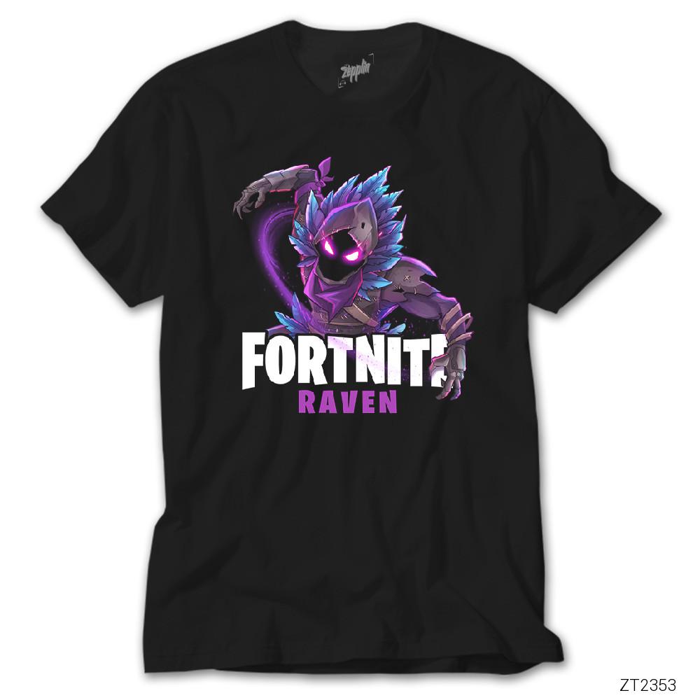 Fortnite Raven Siyah Tişört