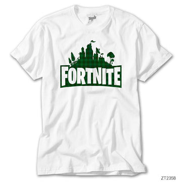 Fortnite X mas Skin Logo 4 Beyaz Tişört