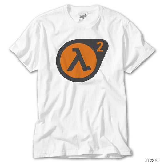 Half Life 2 Logo Beyaz Tişört
