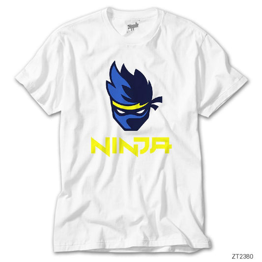 Ninja Streamer Beyaz Tişört