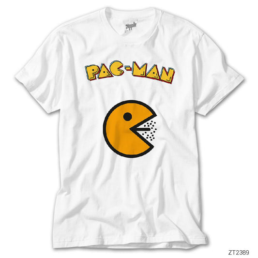Pac man Beyaz Tişört