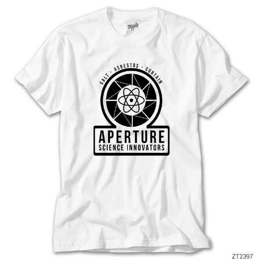 Portal 2 Aperture Beyaz Tişört