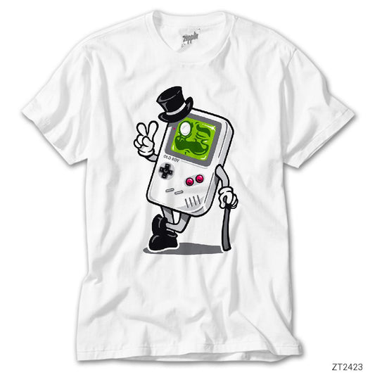 Tetris Man Beyaz Tişört