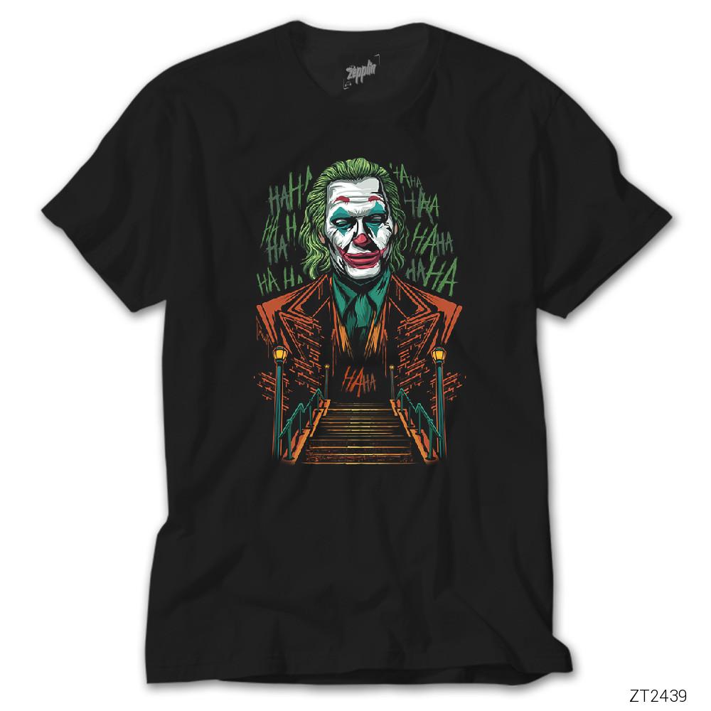İndirimli Joker Hahaha Siyah Tişört
