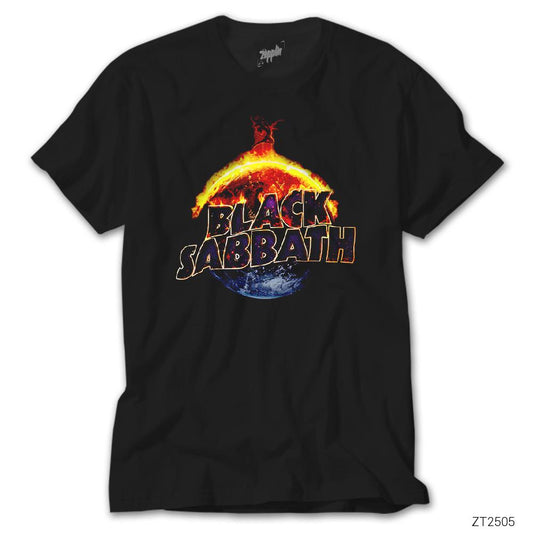 Black Sabbath World Siyah Tişört