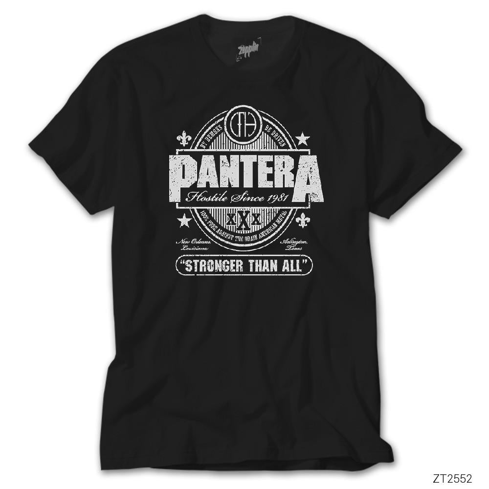Pantera Hostile Since 1981 Siyah Tişört