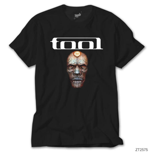 Tool Transparent Face Siyah Tişört