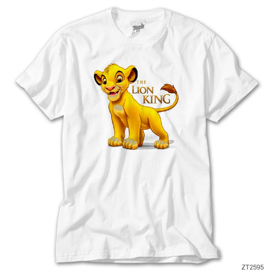 Aslan Kral Simba Beyaz Tişört