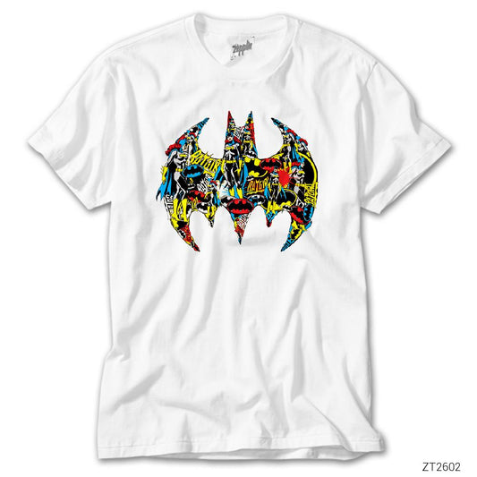 Batgirl Logo Beyaz Tişört