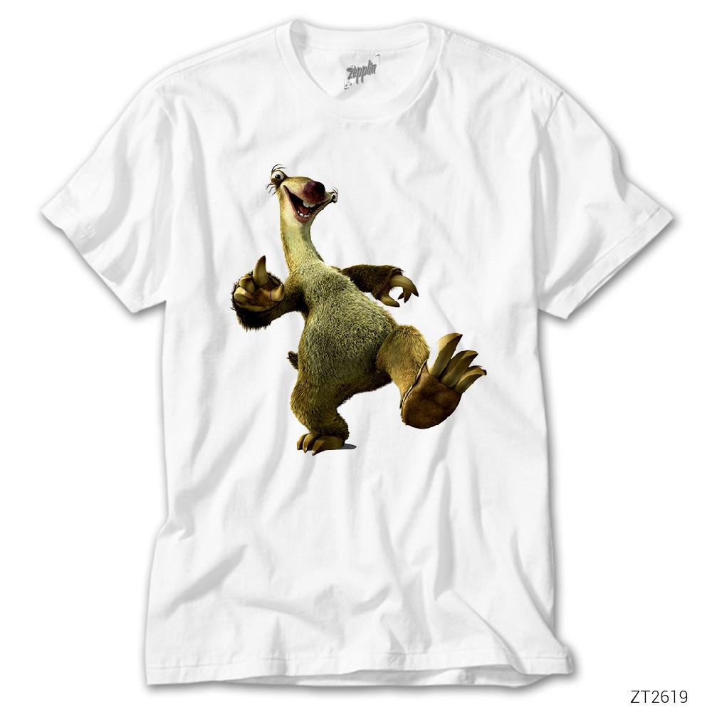 Buz Devri Sid 2 Beyaz Tişört