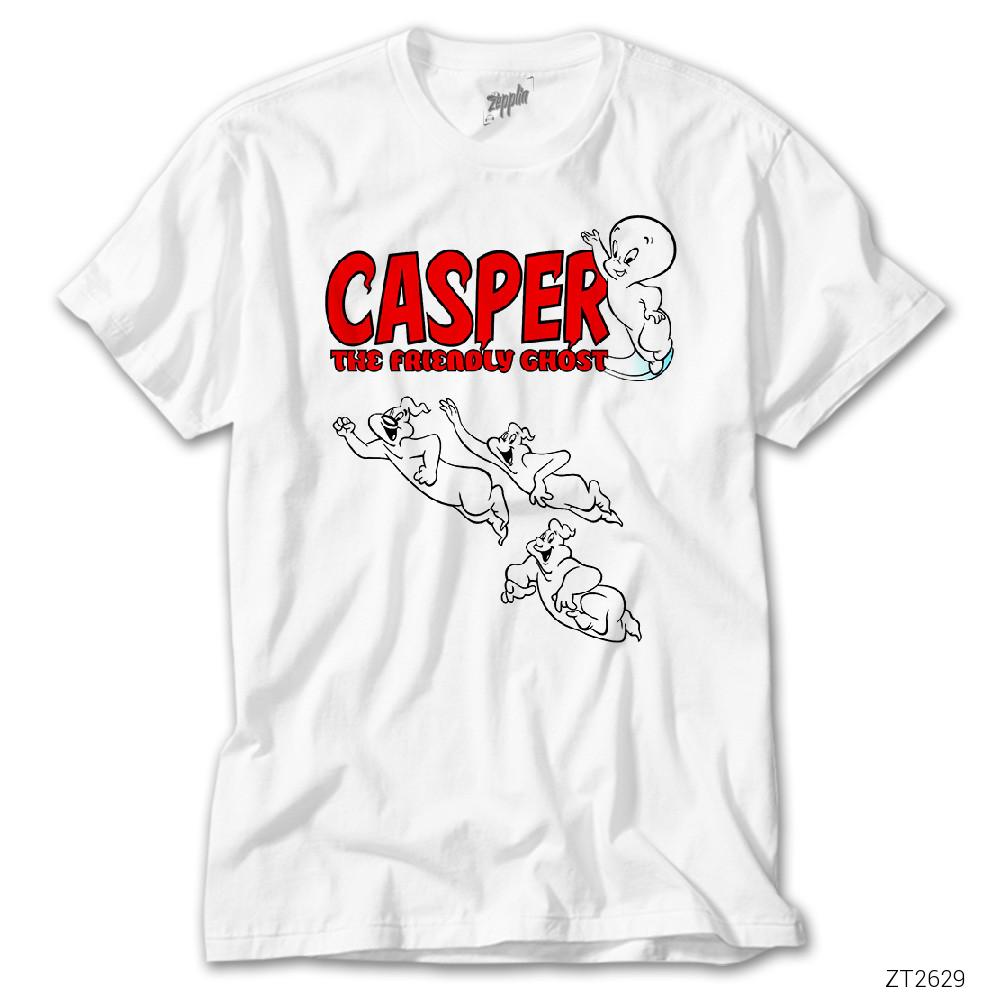 Casper's Uncles Beyaz Tişört