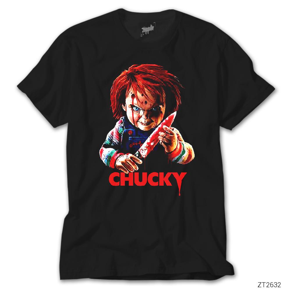 Chucky Murderer Siyah Tişört