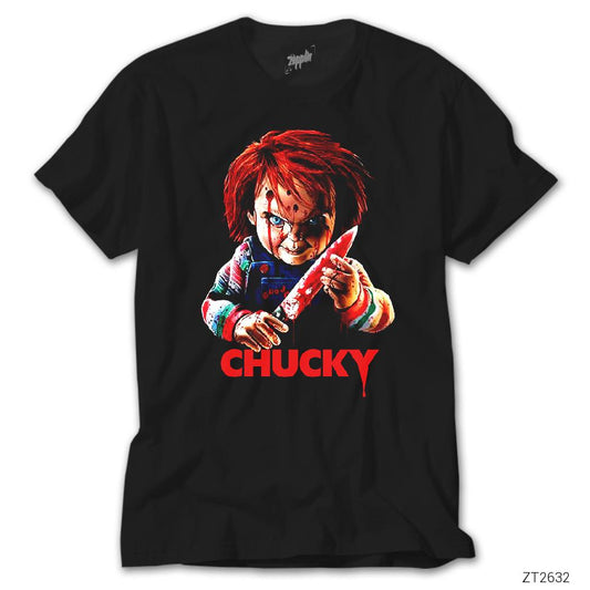 Chucky Murderer Siyah Tişört