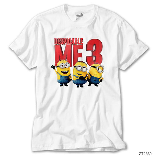 Despicable Me Minions Group Beyaz Tişört