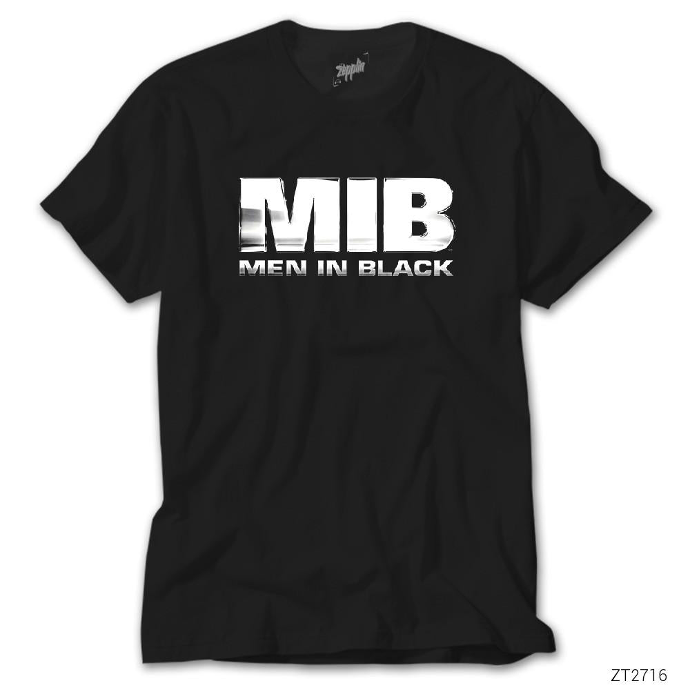 Men in Black Logo 2 Siyah Tişört