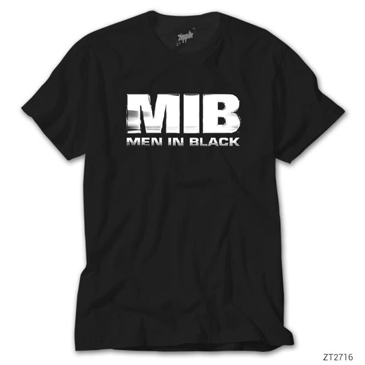 Men in Black Logo 2 Siyah Tişört