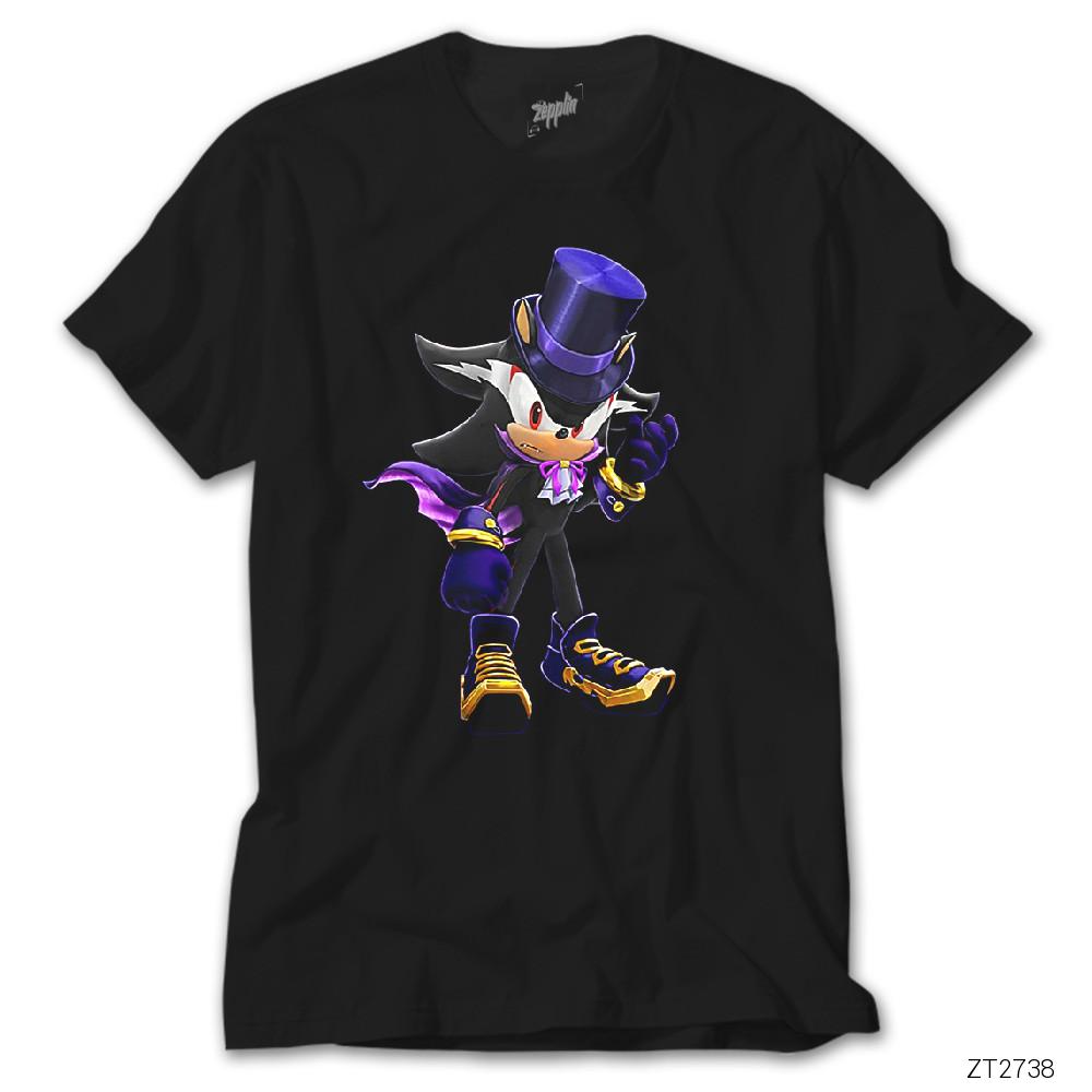 Sonic Wizard Siyah Tişört