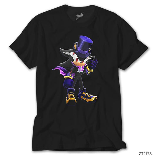 Sonic Wizard Siyah Tişört