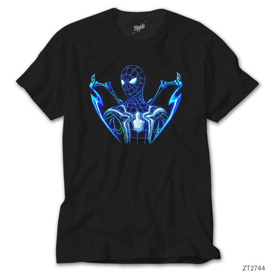 Spiderman New Siyah Tişört