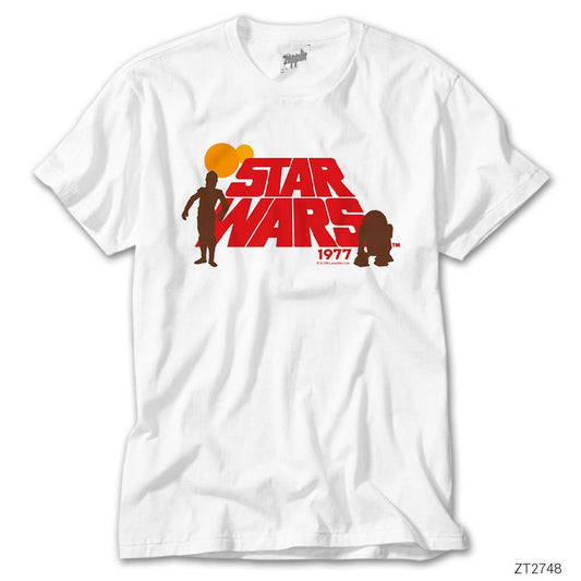 Star Wars 1977 Beyaz Tişört
