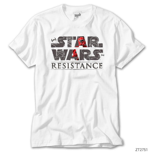 Star Wars Logo Beyaz Tişört