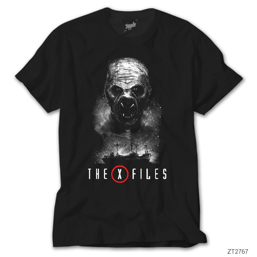 The X Files Siyah Tişört