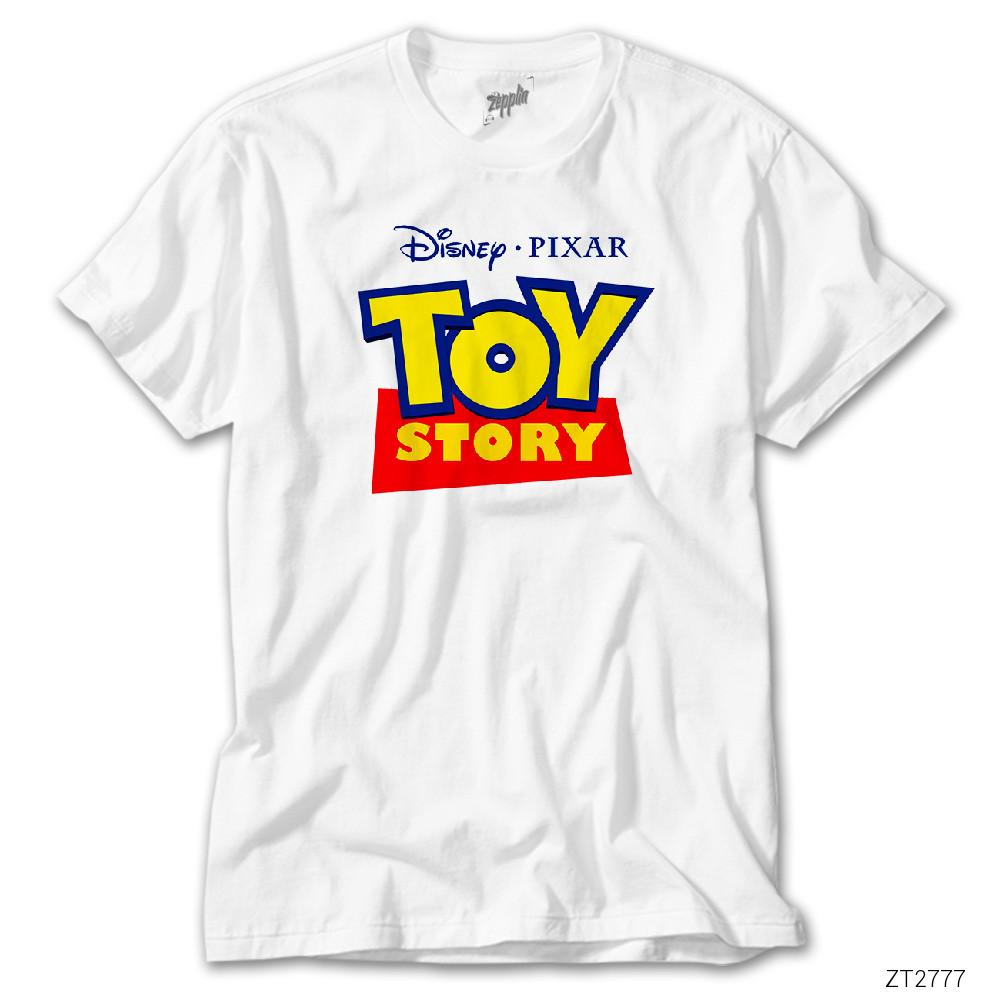 Toy Story Logo beyaz tişört