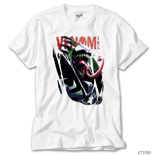 Venom Shred Beyaz Tişört