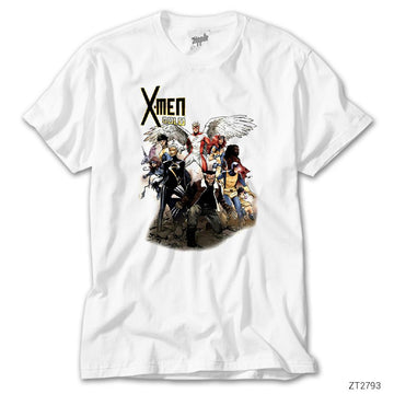 X-men Team Beyaz Tişört