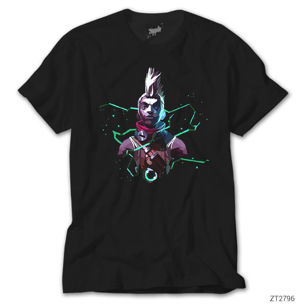 League of Legends Ekko Siyah Tişört