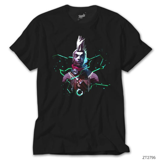 League of Legends Ekko Siyah Tişört