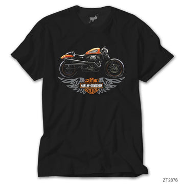 Harley Davidson Motorcycles Siyah Tişört