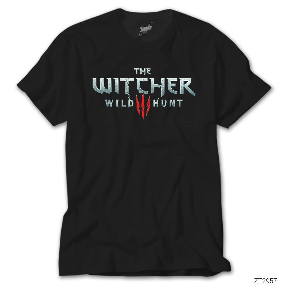 The Witcher Wild Hunt Siyah Tişört