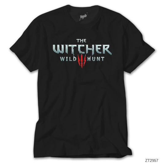 The Witcher Wild Hunt Siyah Tişört