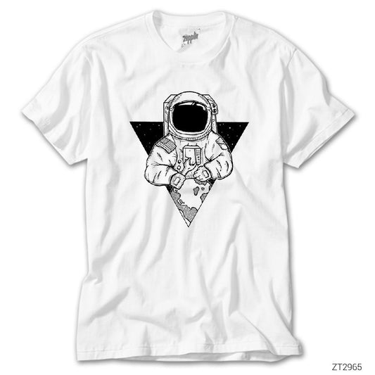 Astranot Beyaz Tişört