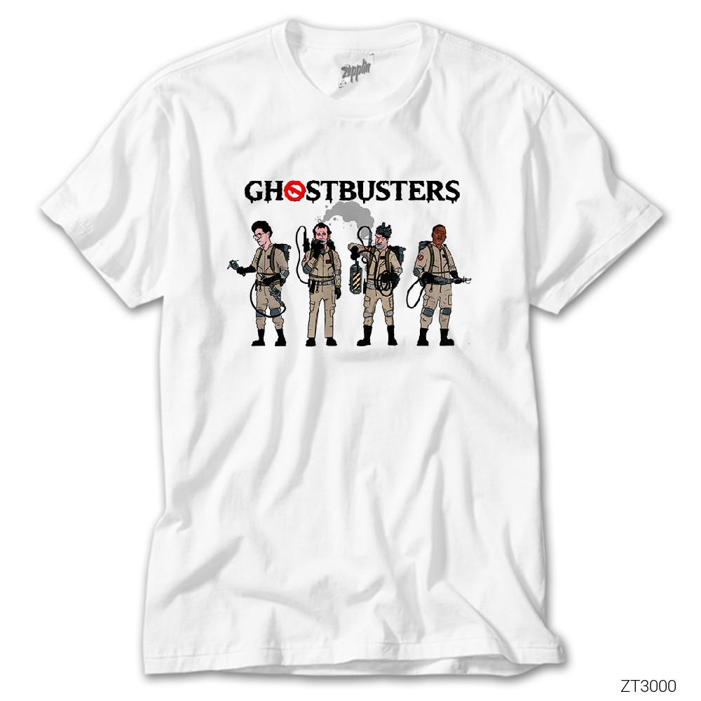 Ghostbusters Team Beyaz Tişört