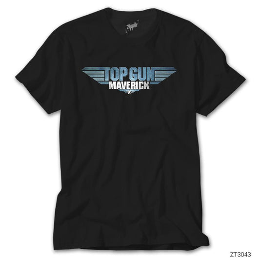 Top Gun Maverick Siyah Tişört