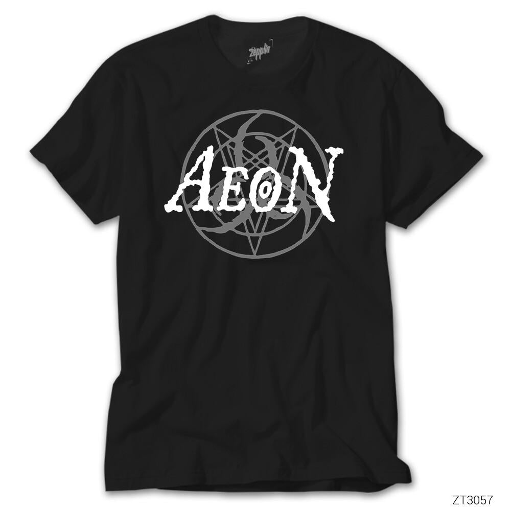 Aeon Logo Siyah Tişört