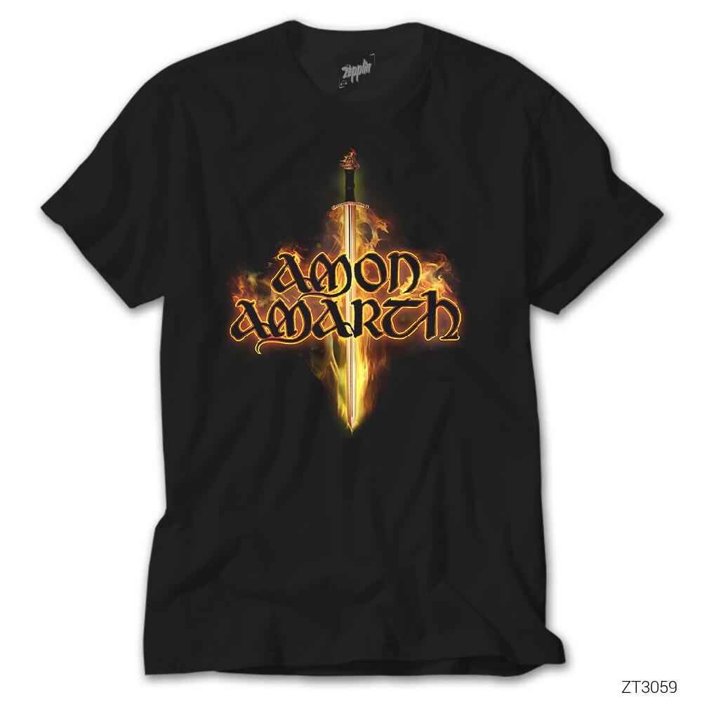 Amon Amarth Sword Siyah Tişört