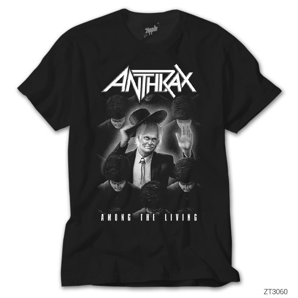 Anthrax Among The Living Siyah Tişört