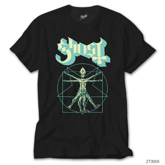 Ghost Zombie Siyah Tişört